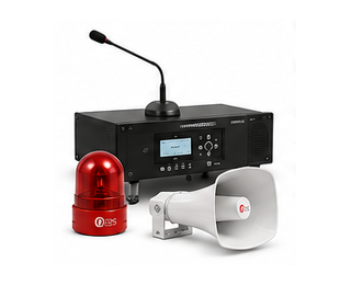 PAGA PAVA amplifier speaker and beacon