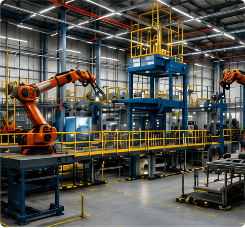 Industrial manufacturing facility
