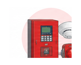 Fire protection installation